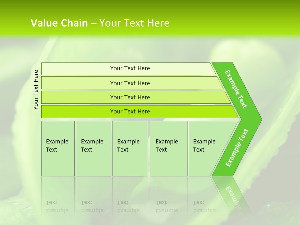 Healthy Pea Ripe PowerPoint Template
