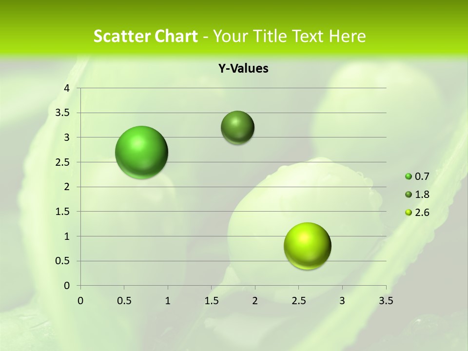 Healthy Pea Ripe PowerPoint Template