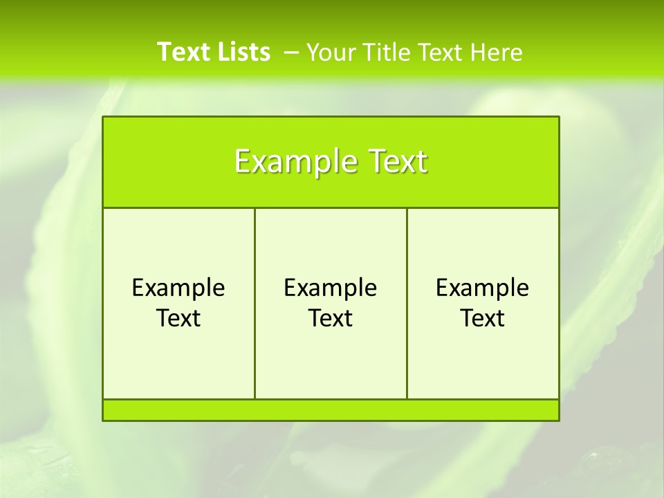 Healthy Pea Ripe PowerPoint Template