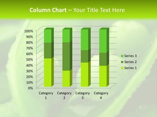 Healthy Pea Ripe PowerPoint Template