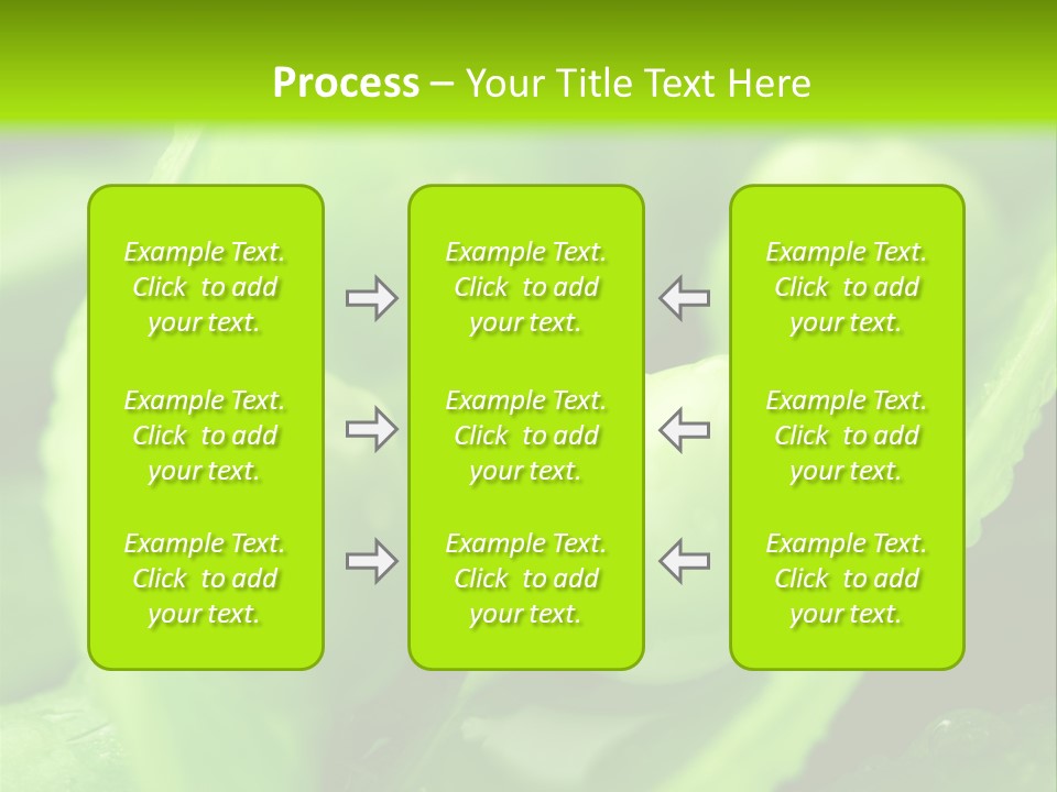 Healthy Pea Ripe PowerPoint Template