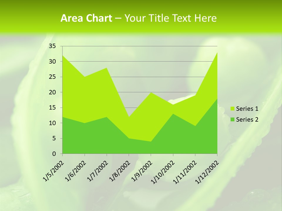 Healthy Pea Ripe PowerPoint Template