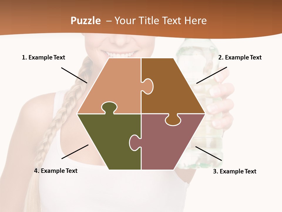 Joyful Hydration Beautiful PowerPoint Template