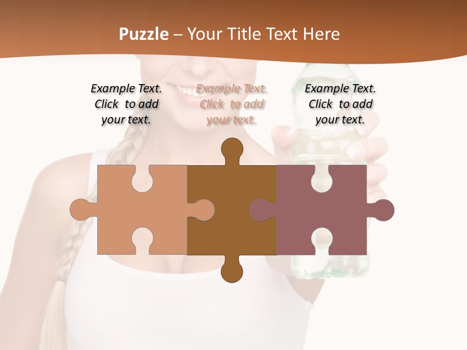 Joyful Hydration Beautiful PowerPoint Template