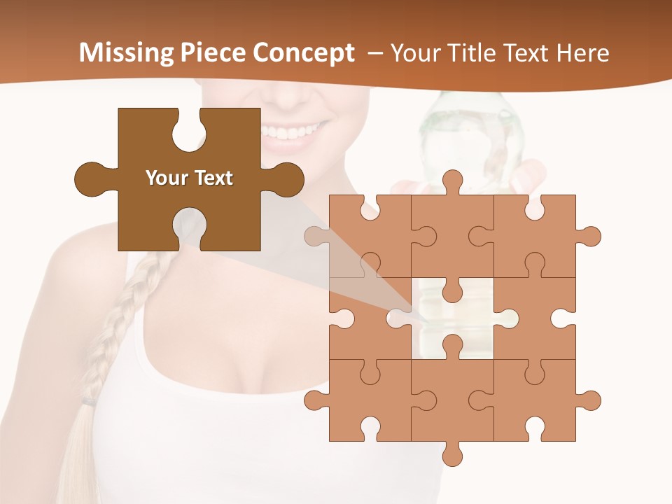 Joyful Hydration Beautiful PowerPoint Template