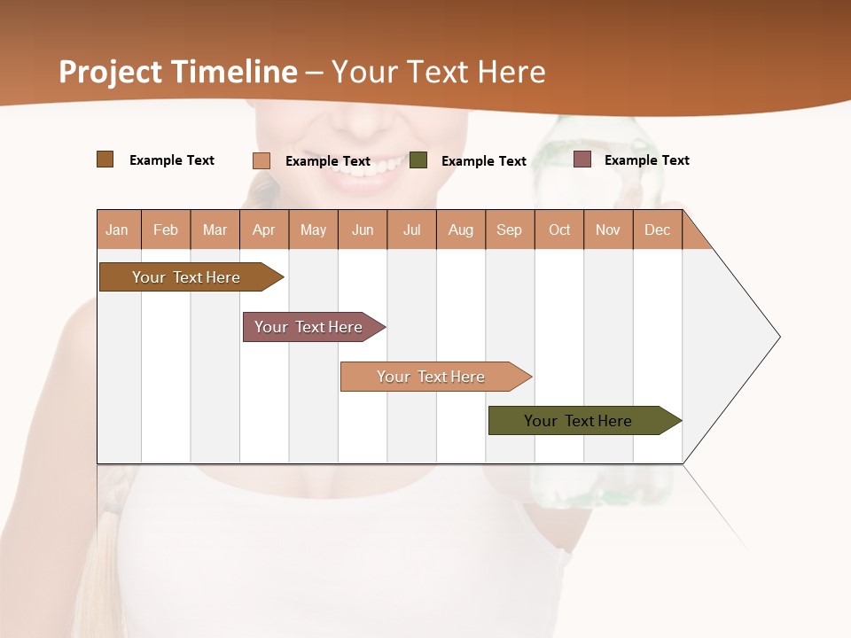 Joyful Hydration Beautiful PowerPoint Template
