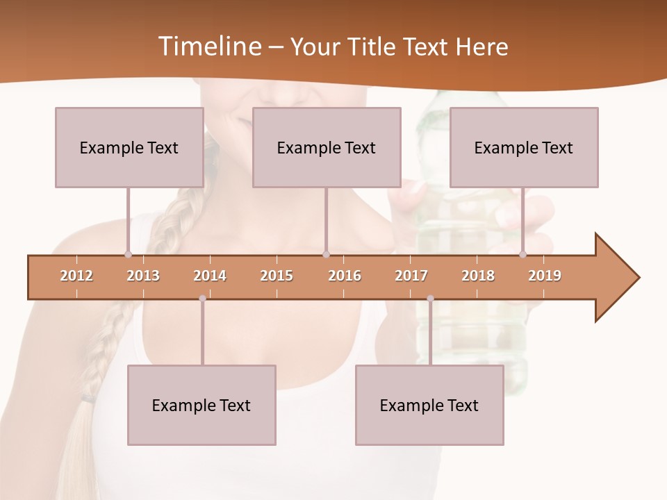 Joyful Hydration Beautiful PowerPoint Template