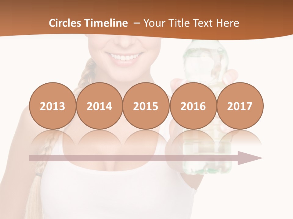 Joyful Hydration Beautiful PowerPoint Template