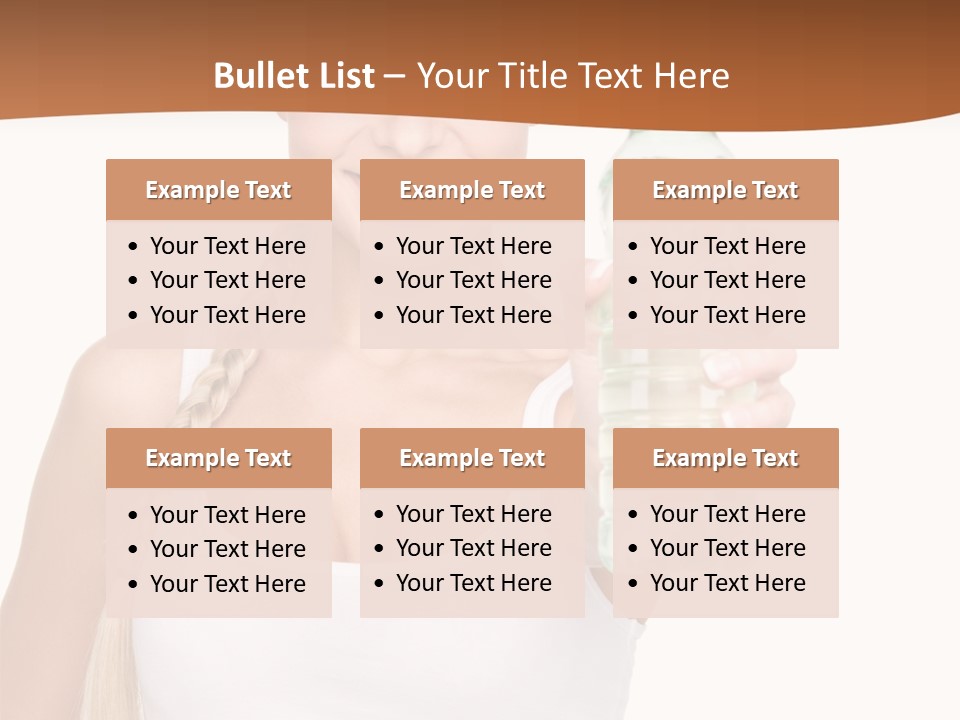 Joyful Hydration Beautiful PowerPoint Template