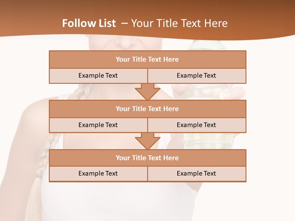 Joyful Hydration Beautiful PowerPoint Template