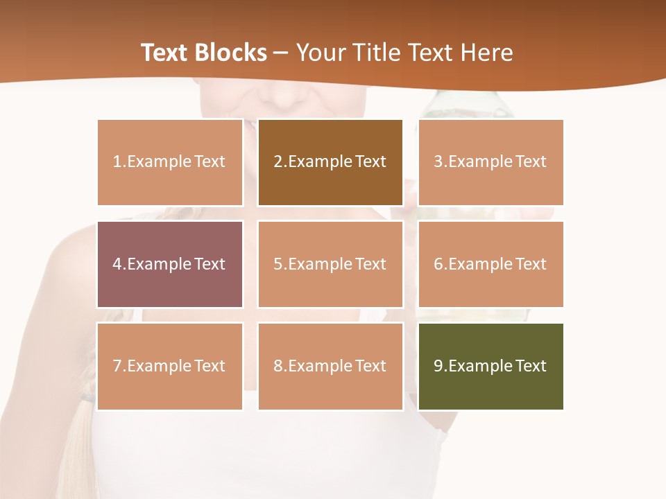 Joyful Hydration Beautiful PowerPoint Template