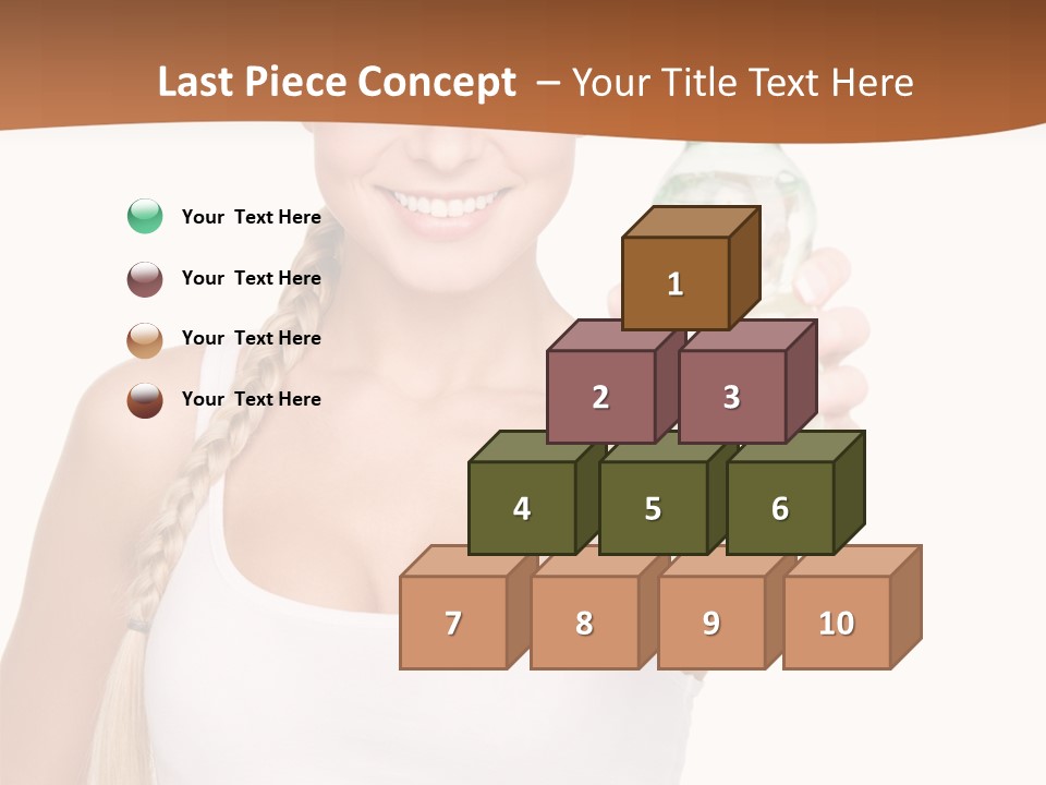 Joyful Hydration Beautiful PowerPoint Template