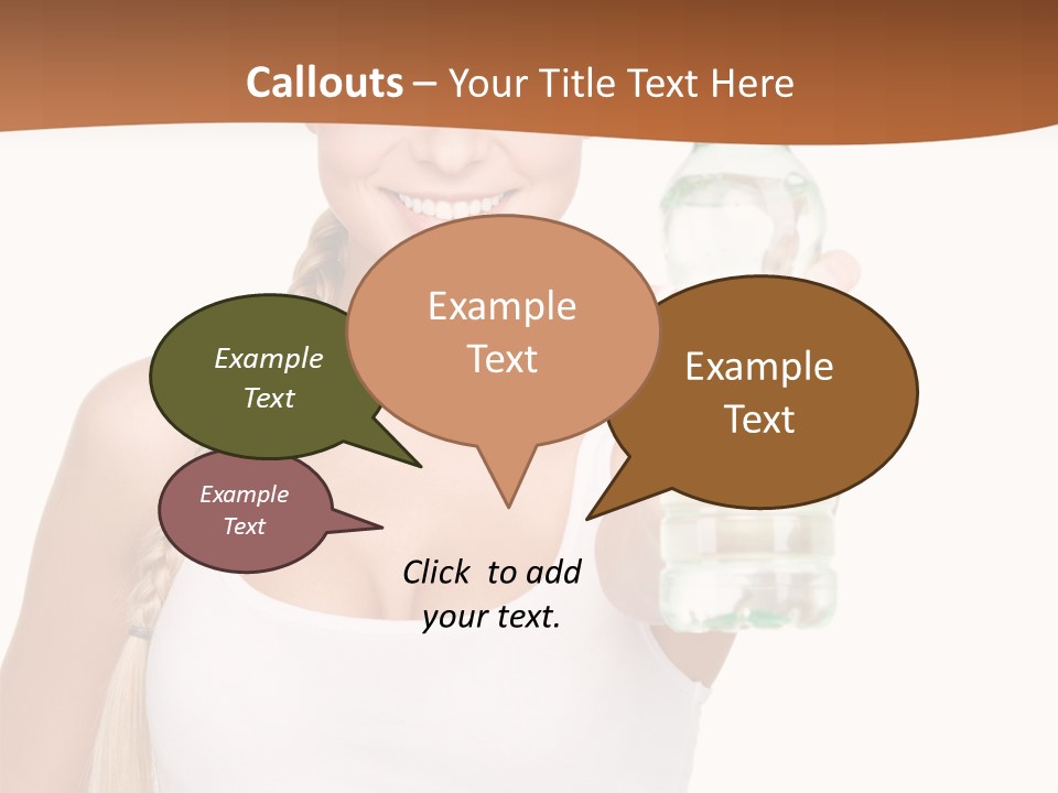 Joyful Hydration Beautiful PowerPoint Template