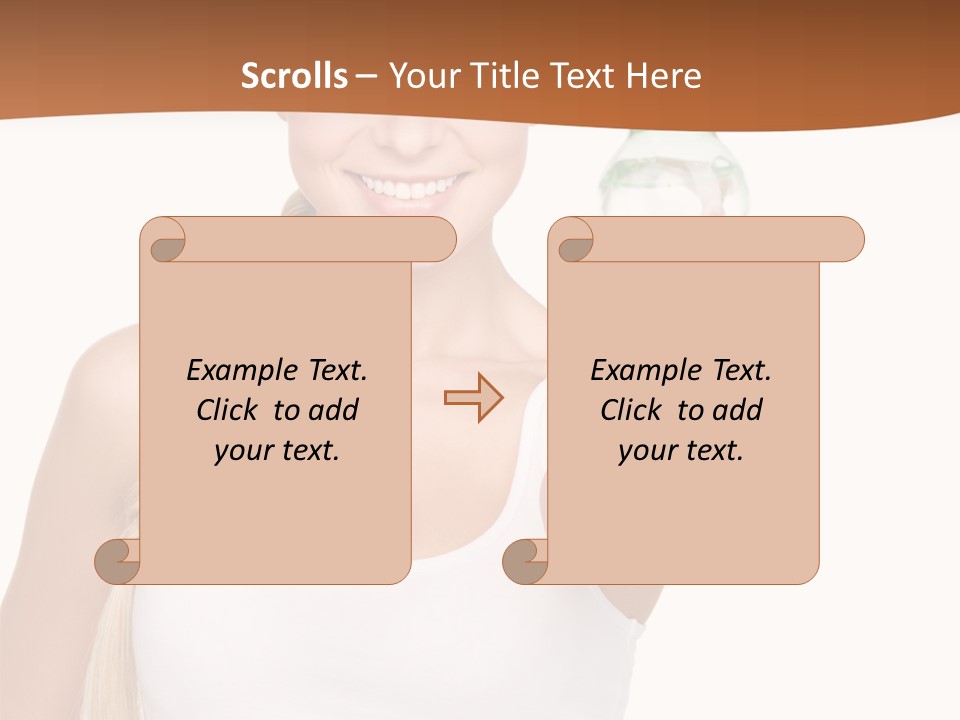 Joyful Hydration Beautiful PowerPoint Template