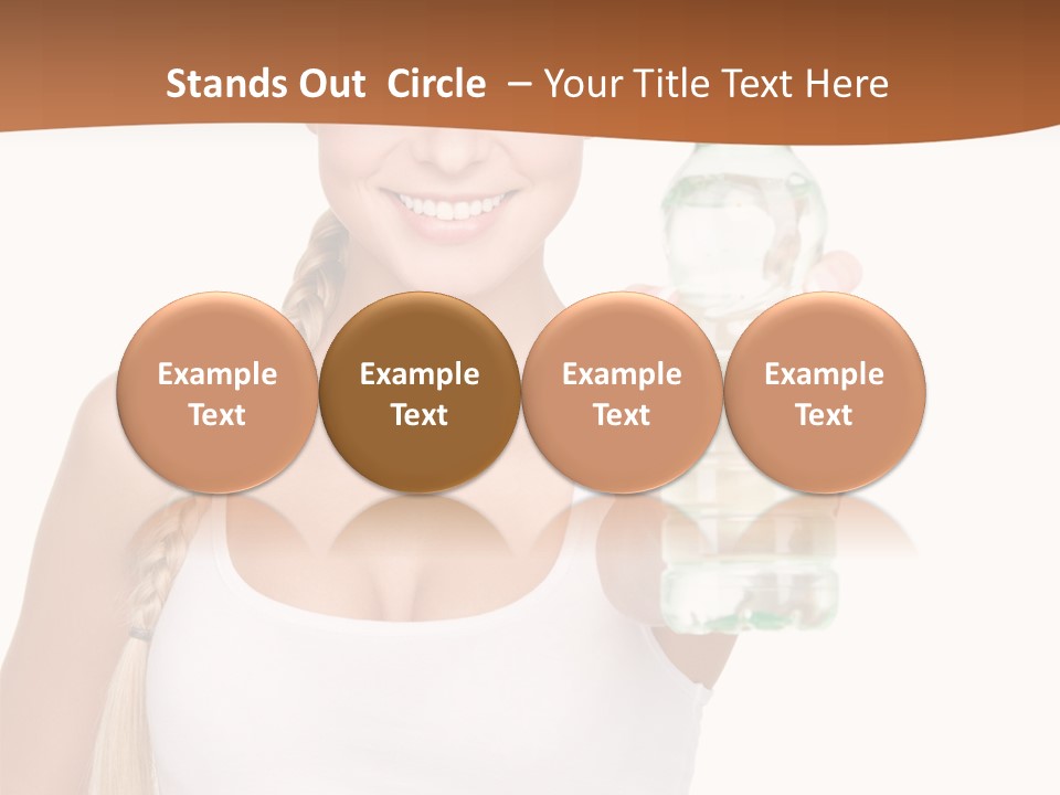 Joyful Hydration Beautiful PowerPoint Template