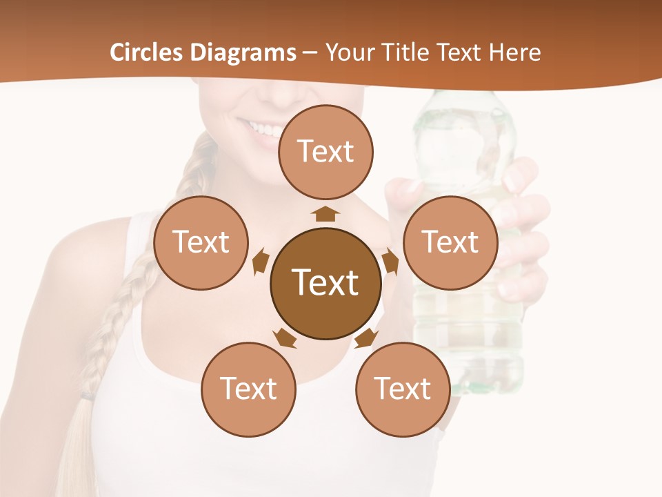 Joyful Hydration Beautiful PowerPoint Template