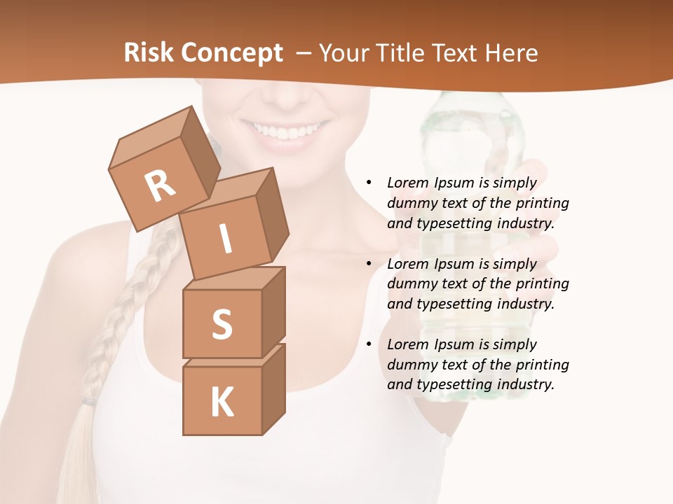 Joyful Hydration Beautiful PowerPoint Template