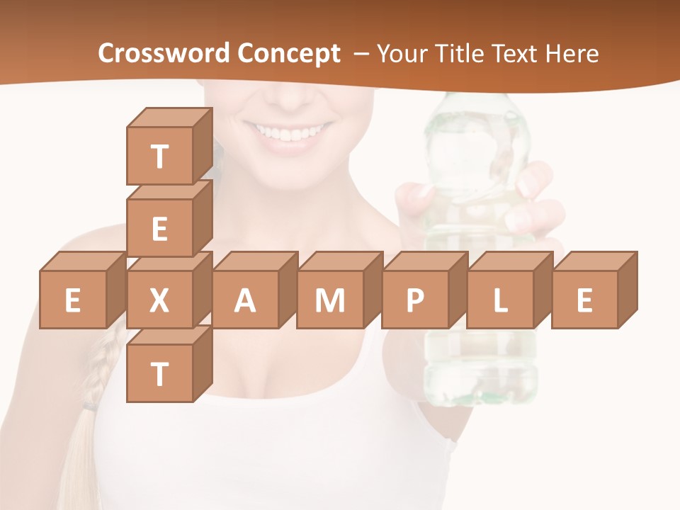 Joyful Hydration Beautiful PowerPoint Template