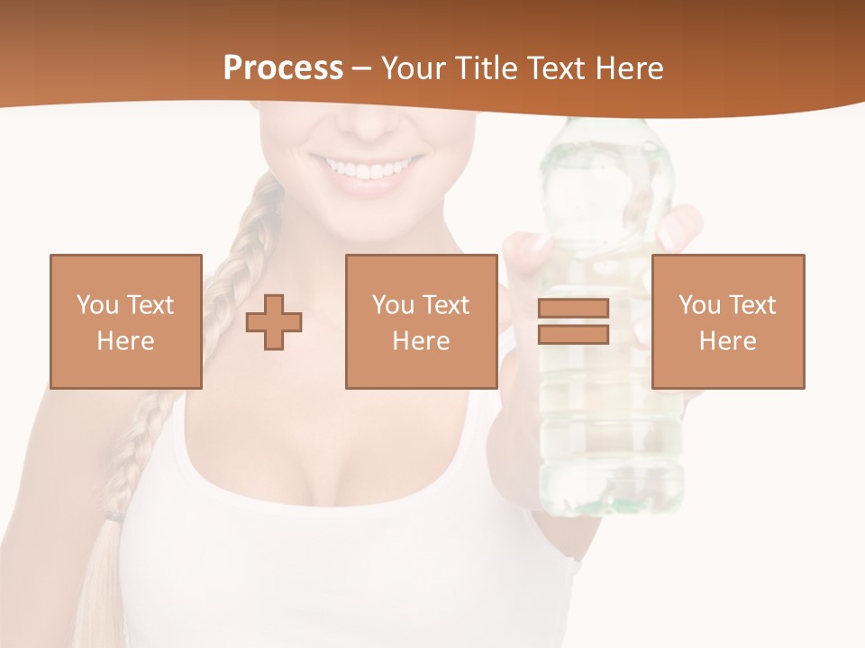 Joyful Hydration Beautiful PowerPoint Template