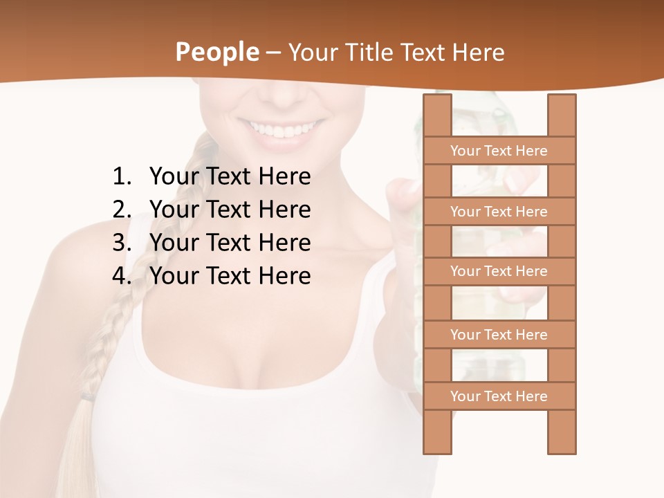 Joyful Hydration Beautiful PowerPoint Template