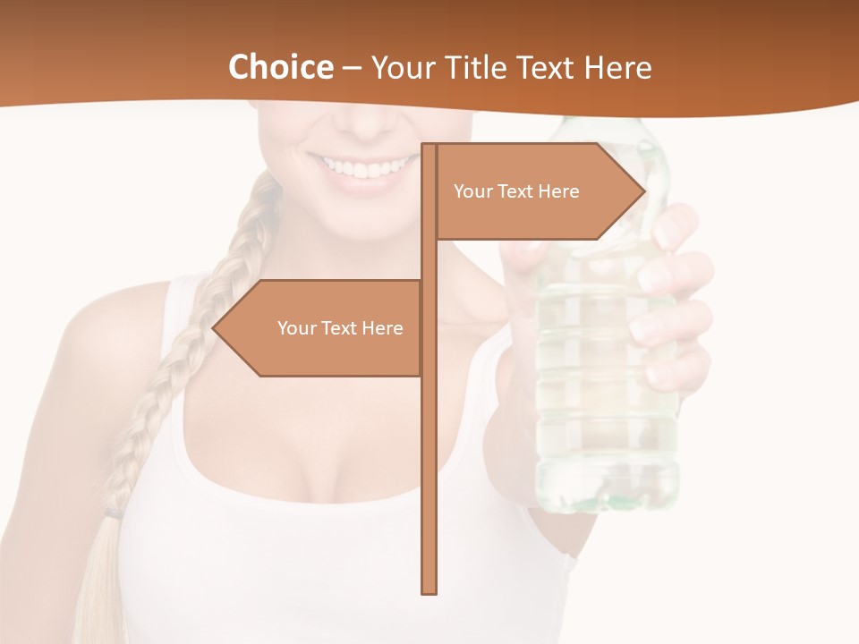 Joyful Hydration Beautiful PowerPoint Template