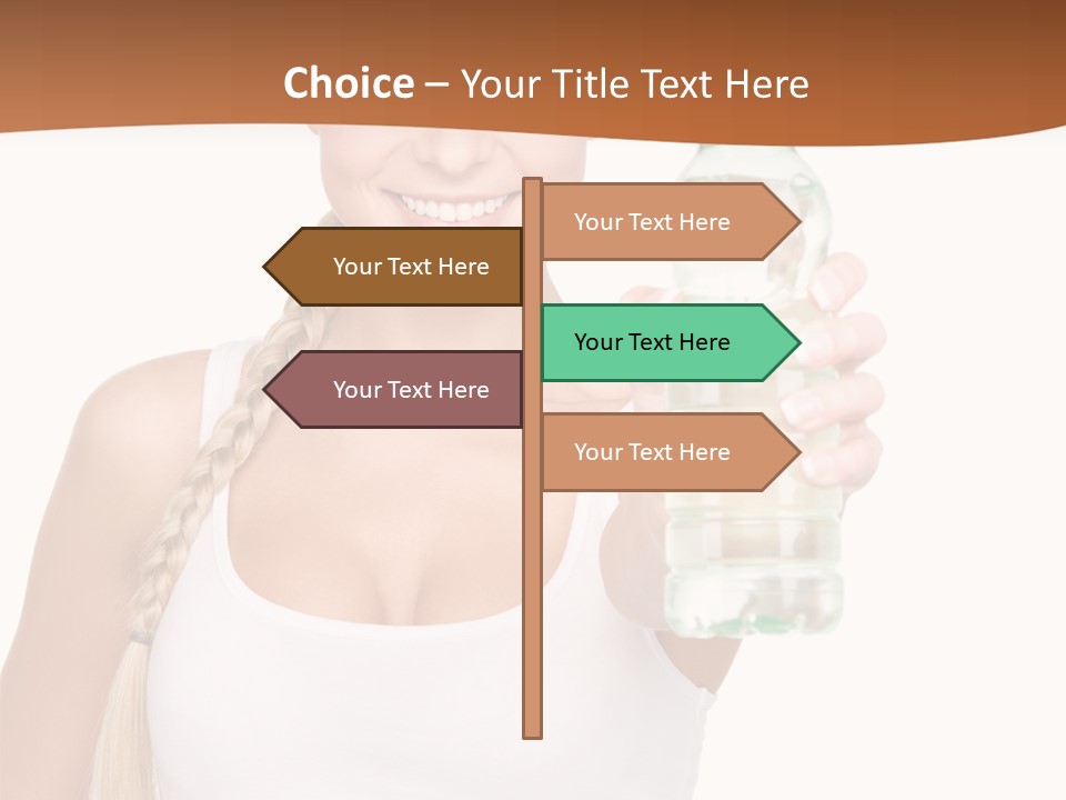 Joyful Hydration Beautiful PowerPoint Template