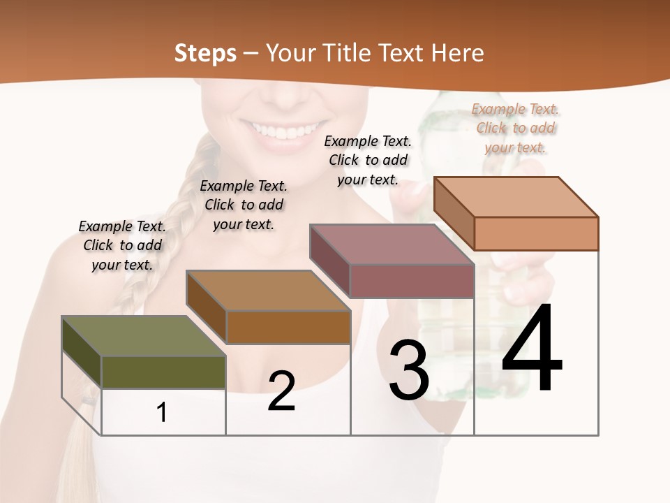 Joyful Hydration Beautiful PowerPoint Template