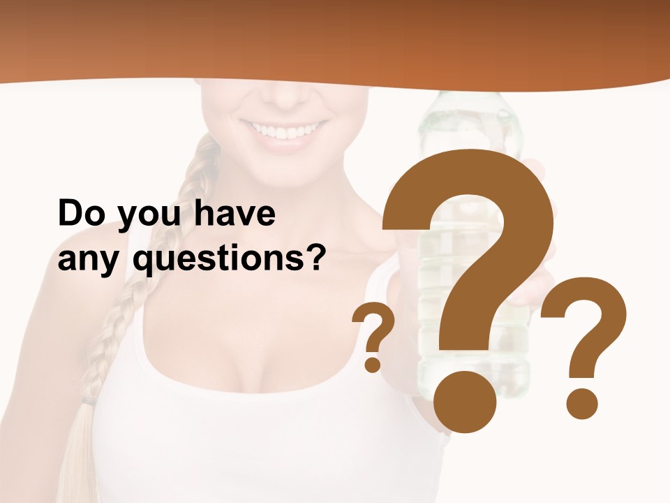 Joyful Hydration Beautiful PowerPoint Template