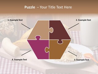 Dry Oat Cereal PowerPoint Template