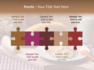 Dry Oat Cereal PowerPoint Template