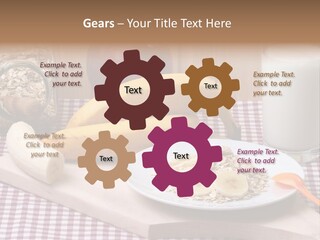 Dry Oat Cereal PowerPoint Template
