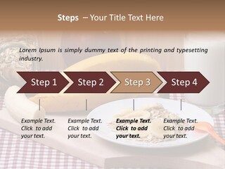 Dry Oat Cereal PowerPoint Template