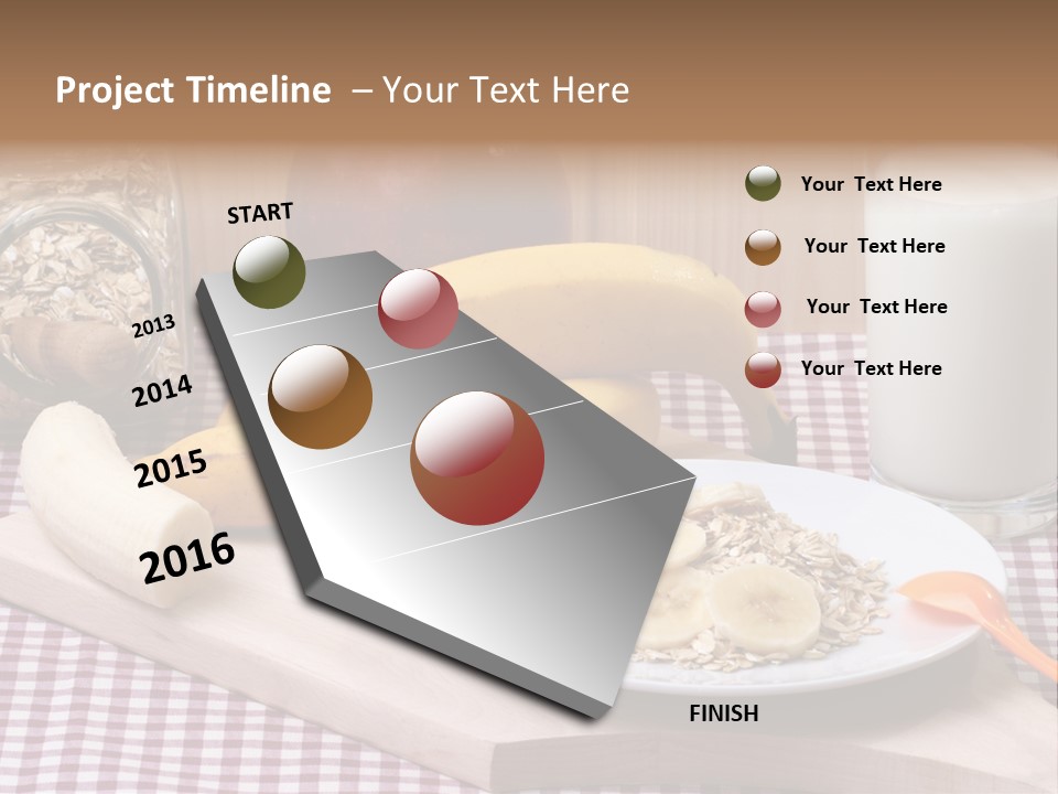 Dry Oat Cereal PowerPoint Template