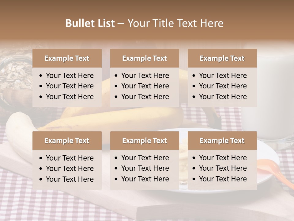 Dry Oat Cereal PowerPoint Template