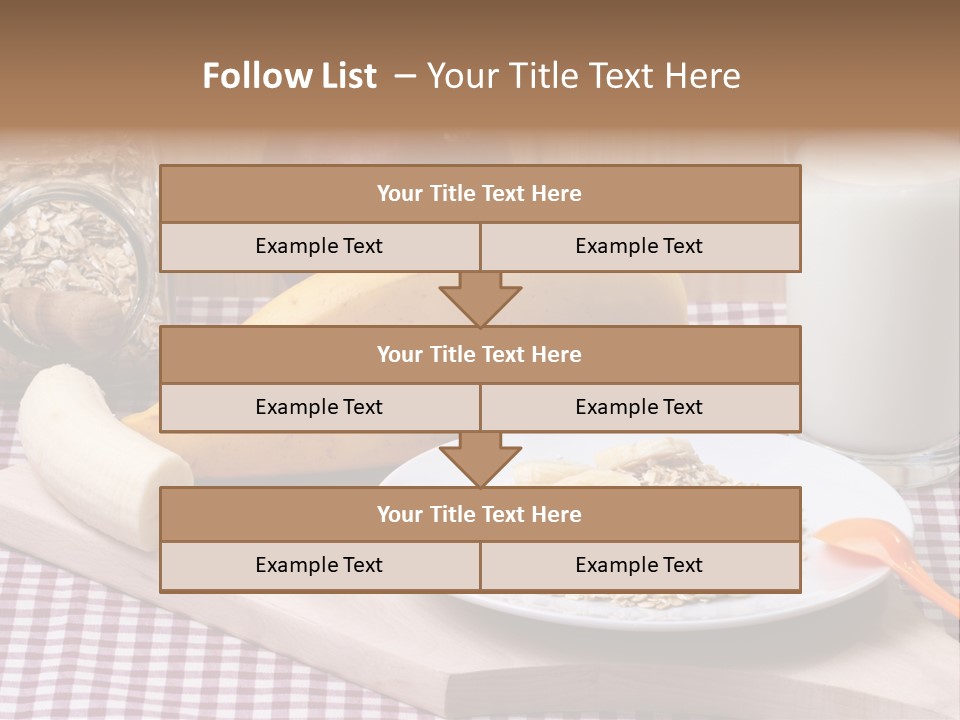 Dry Oat Cereal PowerPoint Template