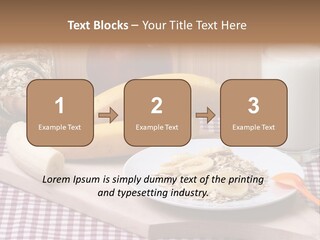 Dry Oat Cereal PowerPoint Template