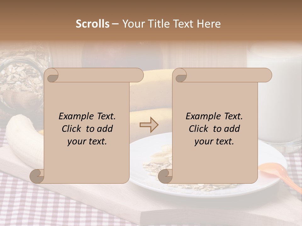 Dry Oat Cereal PowerPoint Template
