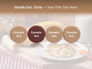 Dry Oat Cereal PowerPoint Template