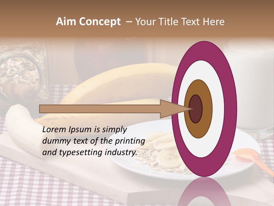 Dry Oat Cereal PowerPoint Template