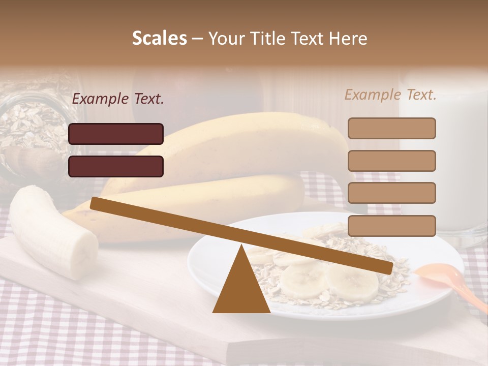 Dry Oat Cereal PowerPoint Template