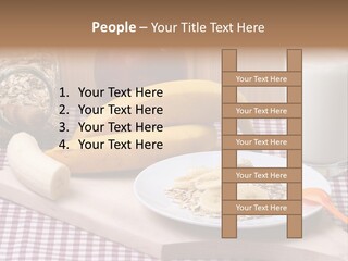 Dry Oat Cereal PowerPoint Template