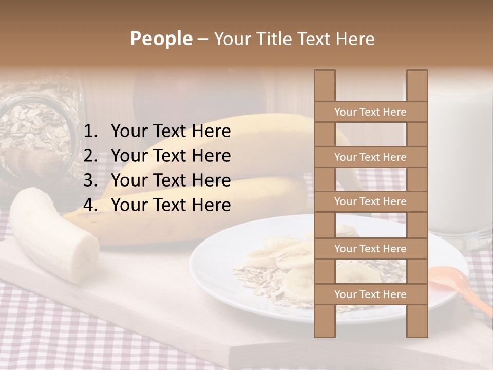 Dry Oat Cereal PowerPoint Template
