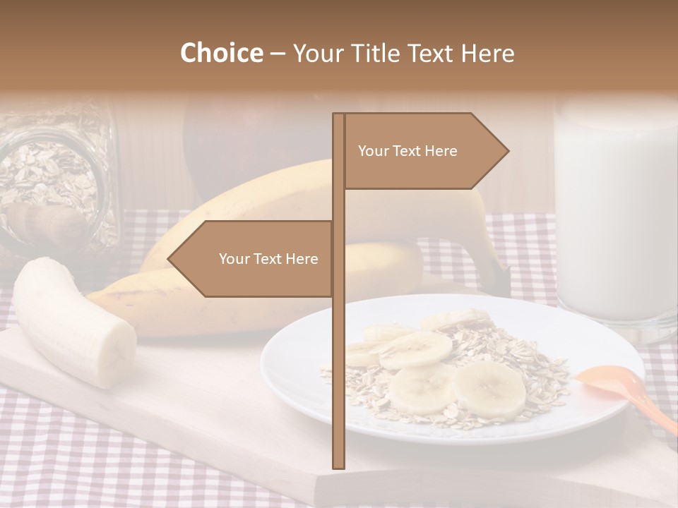 Dry Oat Cereal PowerPoint Template