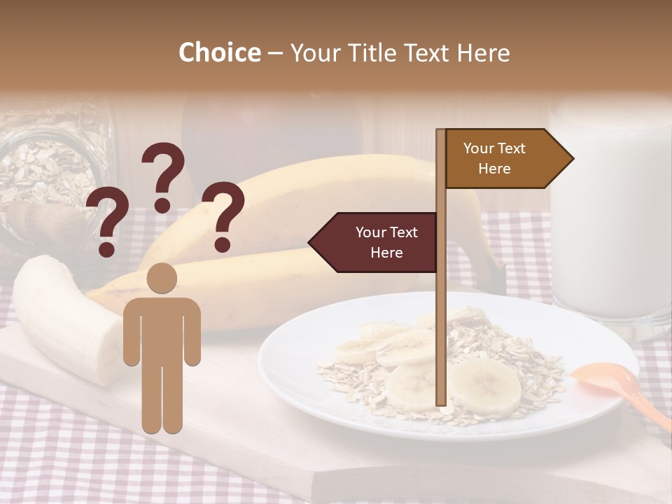 Dry Oat Cereal PowerPoint Template