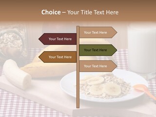 Dry Oat Cereal PowerPoint Template