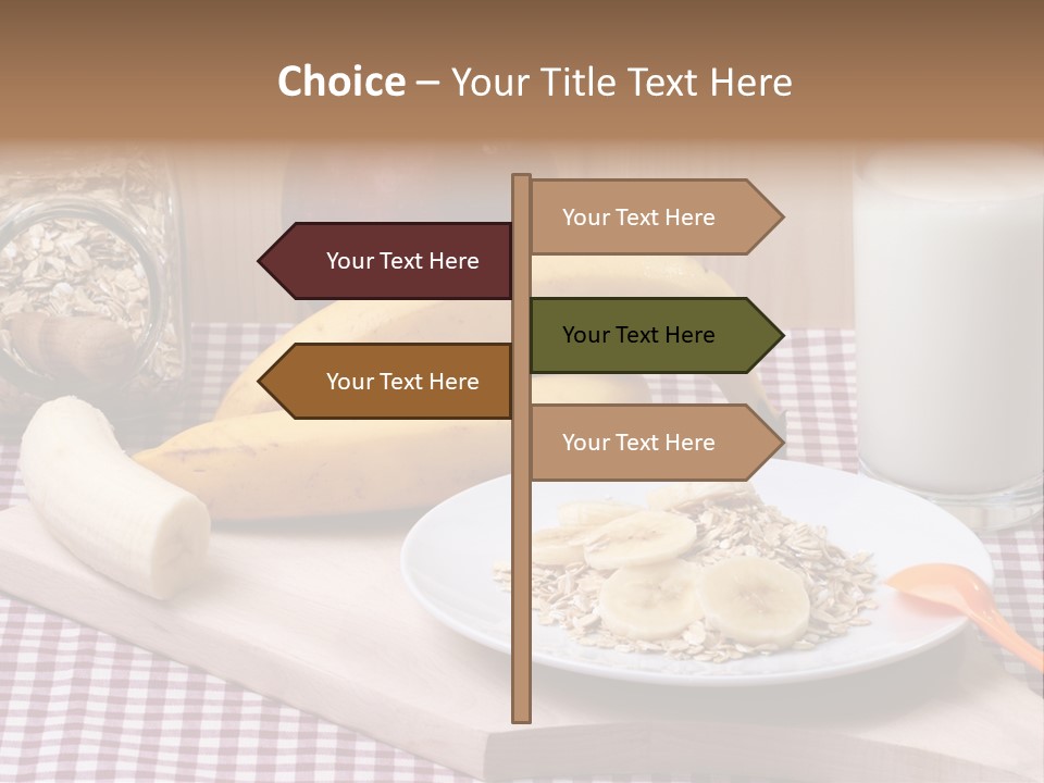 Dry Oat Cereal PowerPoint Template