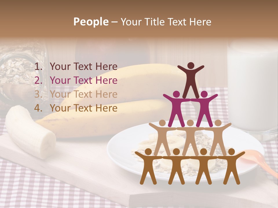Dry Oat Cereal PowerPoint Template