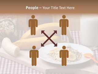 Dry Oat Cereal PowerPoint Template