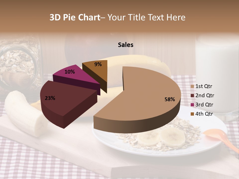 Dry Oat Cereal PowerPoint Template