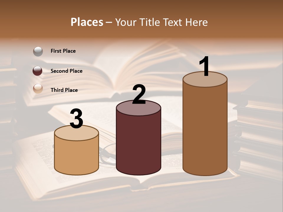 Stack Glasses Wisdom PowerPoint Template